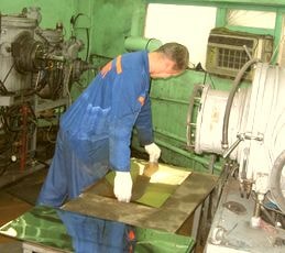 напыление нитридом титана