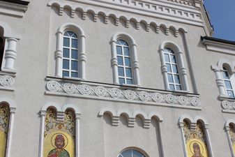 Фасадный декор храма