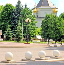Фасадный декор храма