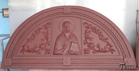 Фрагмент храмовой двери