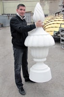 малый вес стеклопластика