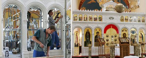 изготовление иконостасов