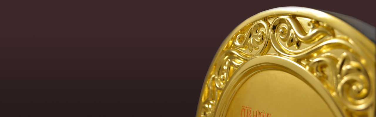 Золочение изделий сусальным золотом и поталью